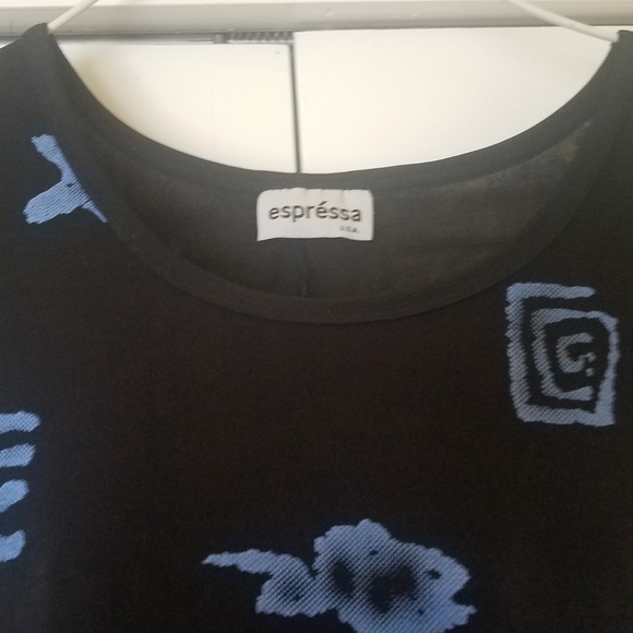 Long Travel Knit Tropical Fish Dress Cover Up 2X - Picture 2 of 8